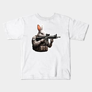 Tactical Rabbit Kids T-Shirt